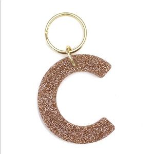 Lucky Feather Super Glittery Keychain